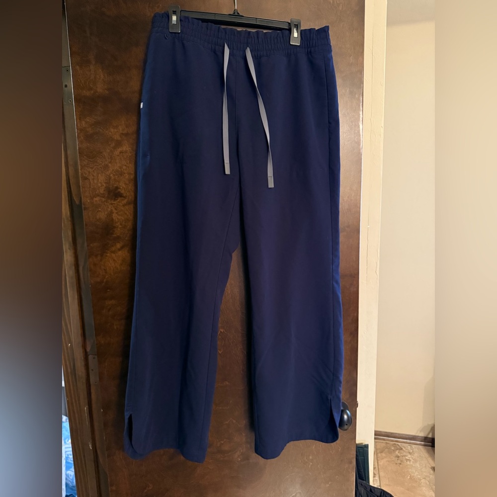 Figs Women's Navy Marseille Wide Leg - Scrub Pant